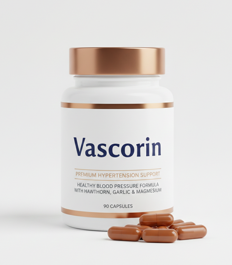 Vascorin - 90 capsule pentru echilibrarea tensiunii arteriale